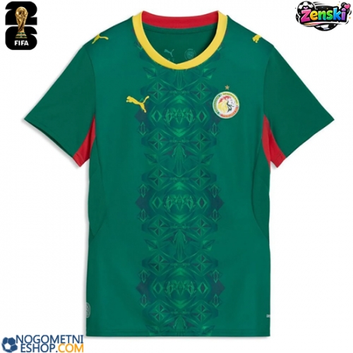 Ženski Nogometni dresi Senegal Gostujoči SP 2026 Kratek Rokav